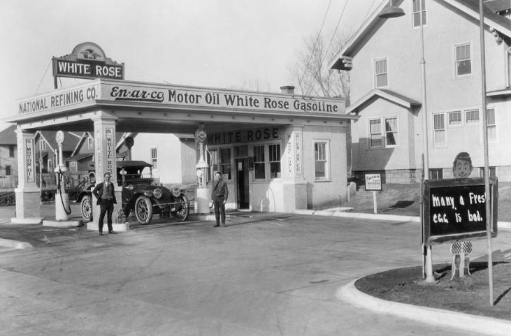 White Rose Gas Station, Florence Blvd and Miami St., North Omaha, Nebraska
