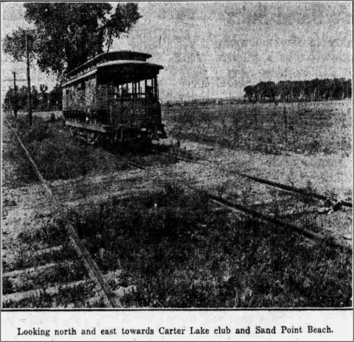 Carter Lake Streetcar, East Omaha, Nebraska