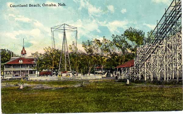 Courtland Beach Rollercoaster Omaha