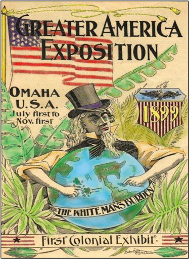 An ad for the Greater America Exposition, North Omaha, Nebraska in 1899