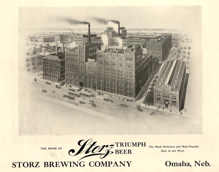 Storz Brewery, 1800 North 16th Street, North Omaha, Nebraska