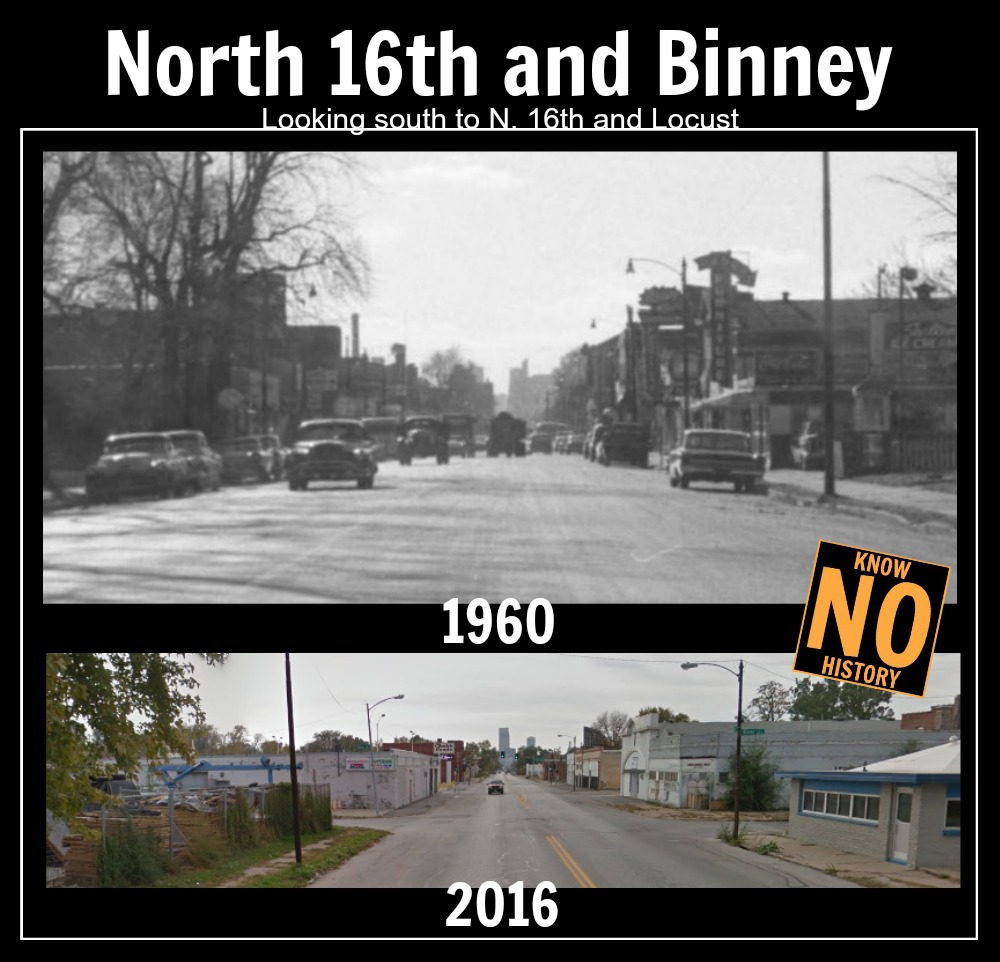 N. 16th and Binney, North Omaha, Nebraska