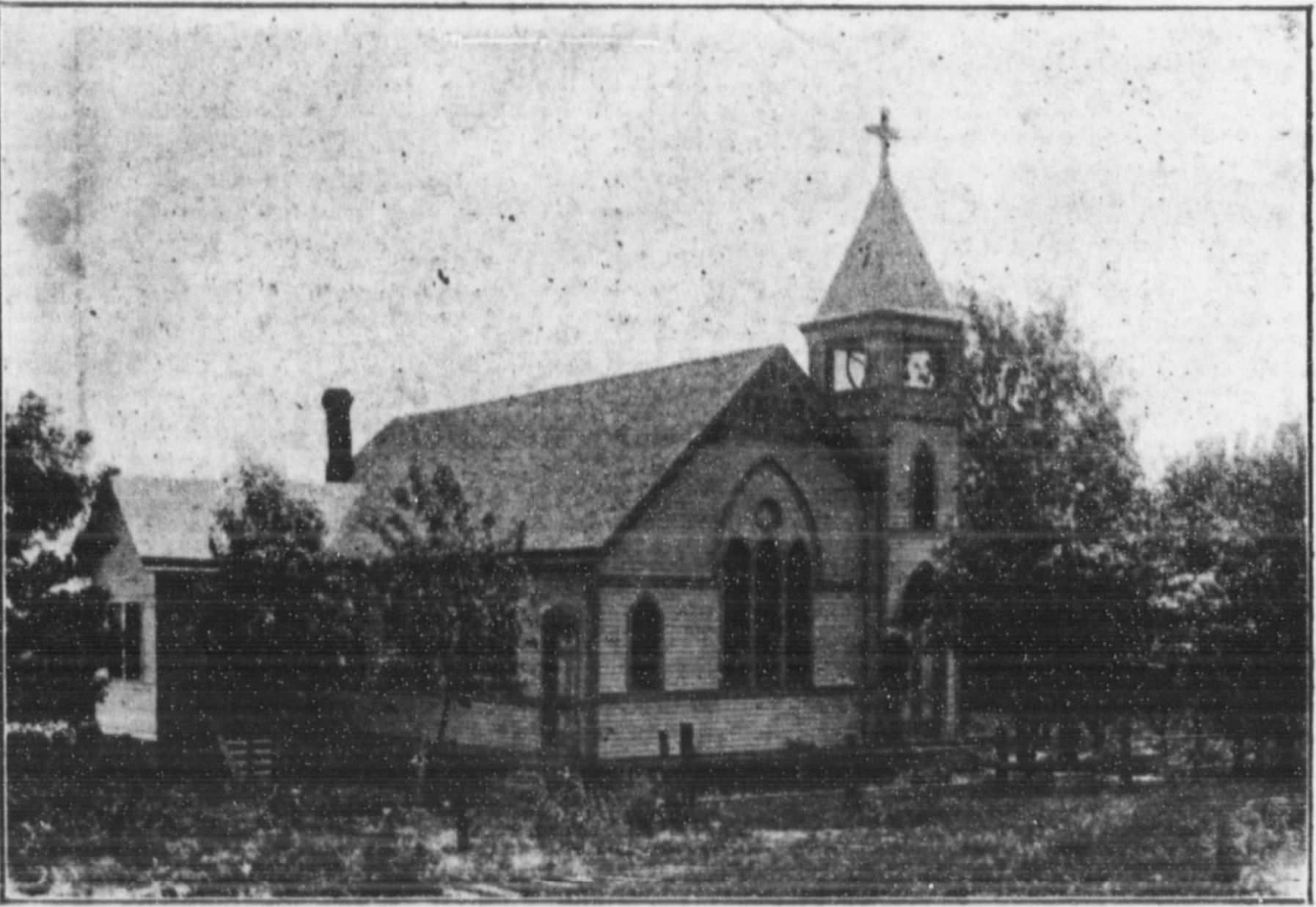 This was a church in Florence, Nebraska, in 1903.