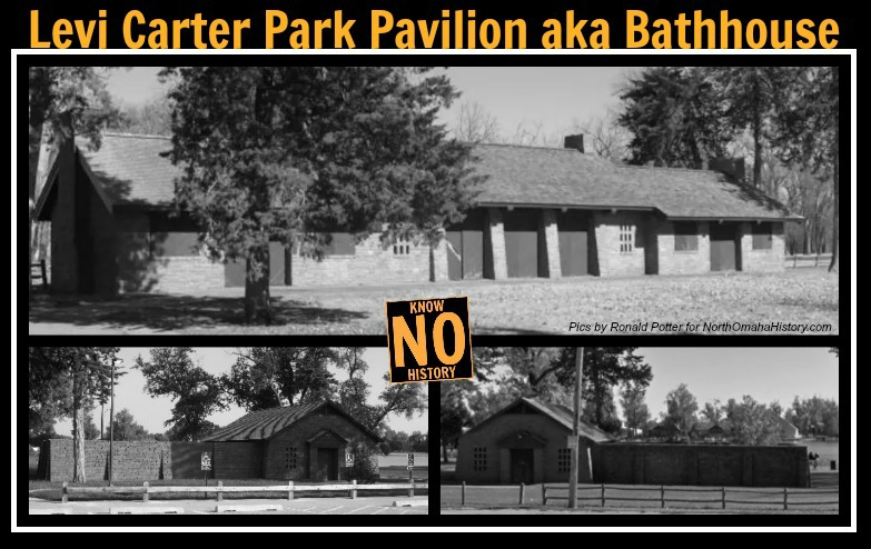 Levi Carter Park Pavilion aka the Carter Lake Bathhouse, North Omaha, Nebraska