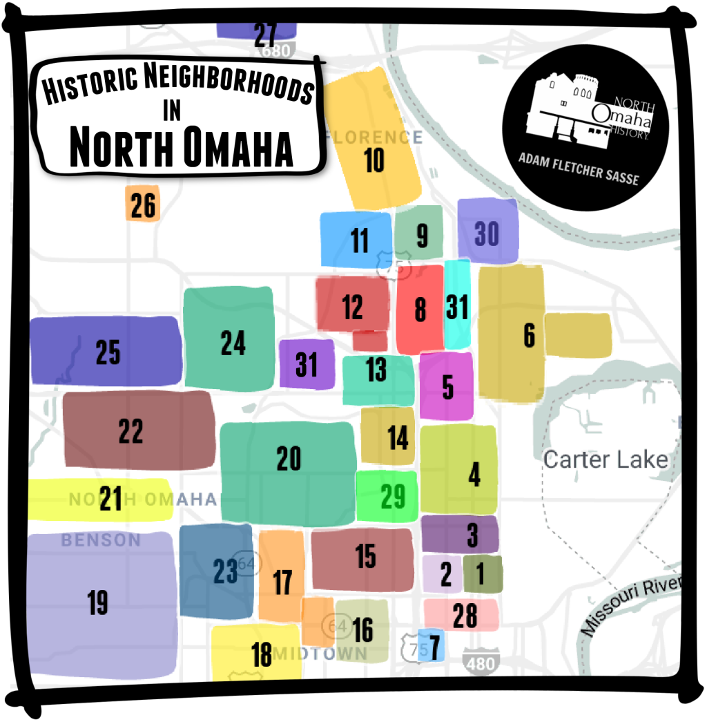 Historic Neighborhoods in North Omaha
