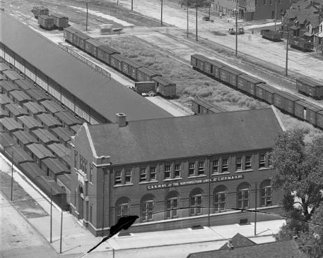 Chicago and Northwestern Railroad Cargo Depot, North 15th Street, Omaha, Nebraska