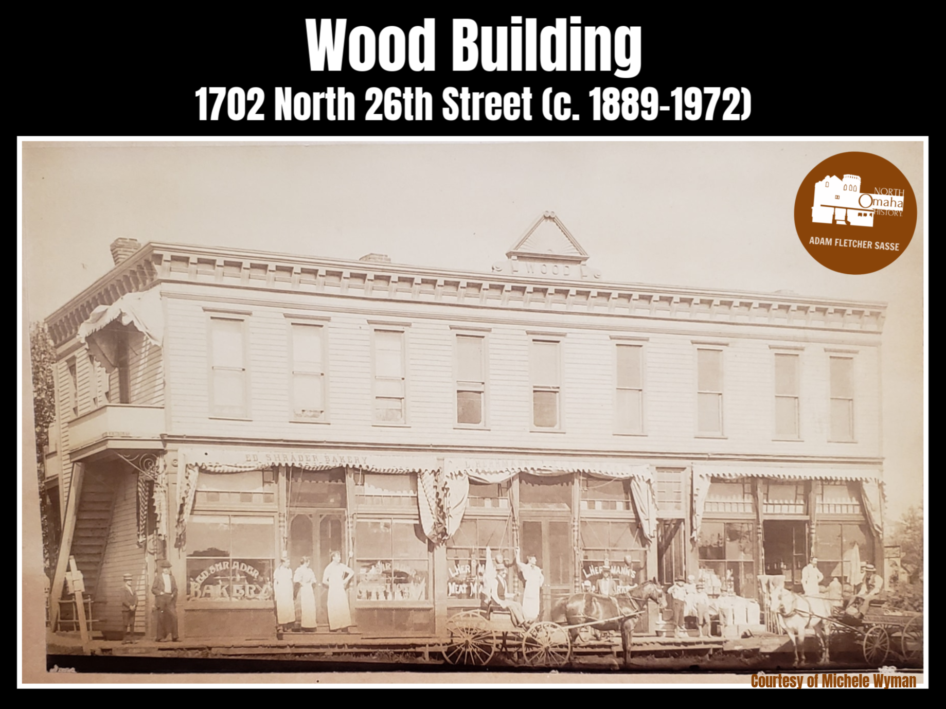 Wood Building, 1702 North 26th Street, North Omaha, Nebraska