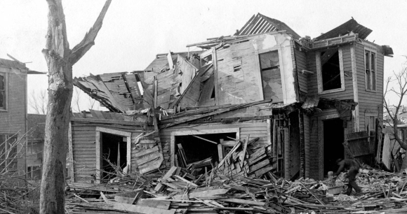 Home near N. 23rd and Miami 1913 Easter Sunday tornado