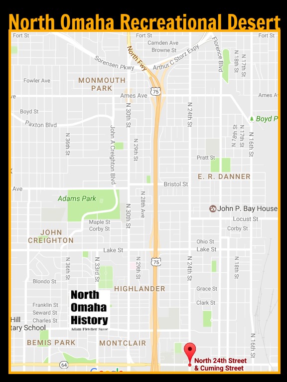 Starting in 1970, this area of North Omaha, Nebraska was recognized as a recreation desert with no bowling alleys, indoor swimming pools, roller rinks or other safe and fun places for children and youth to hangout.