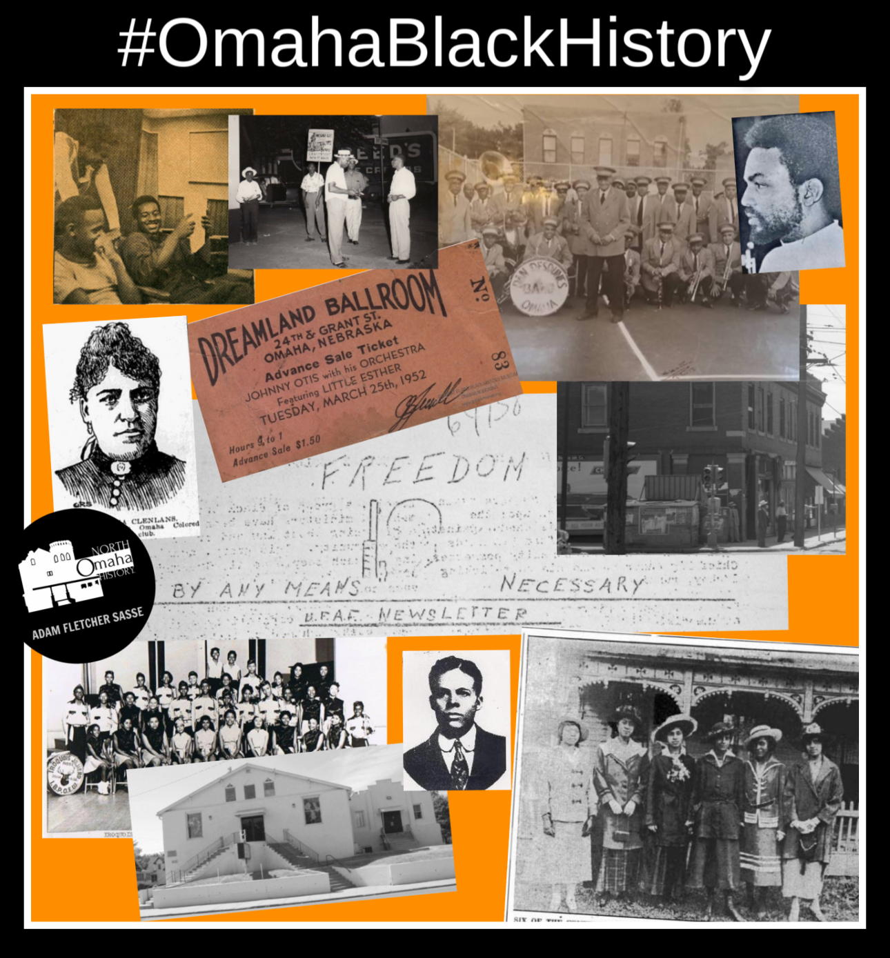 Look for details on your favorite social media with #OmahaBlackHistory