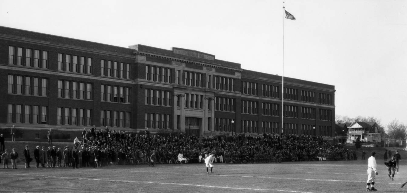 Omaha North High School circa 1927.