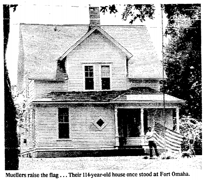 The Fort Omaha House in 1983