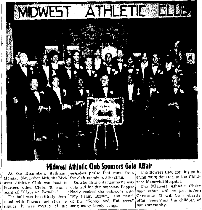 A History of the Midwest Athletic Club