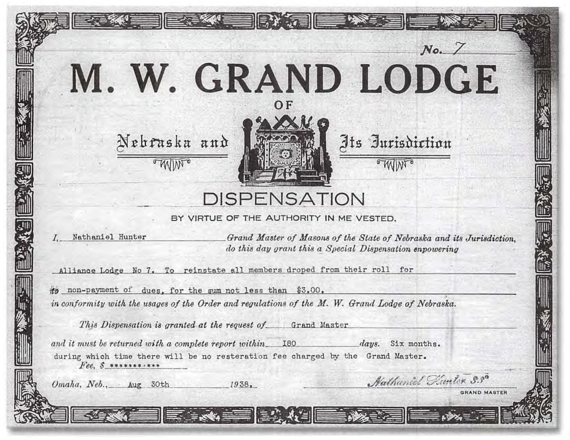 A History of the Prince Hall Masons in Omaha