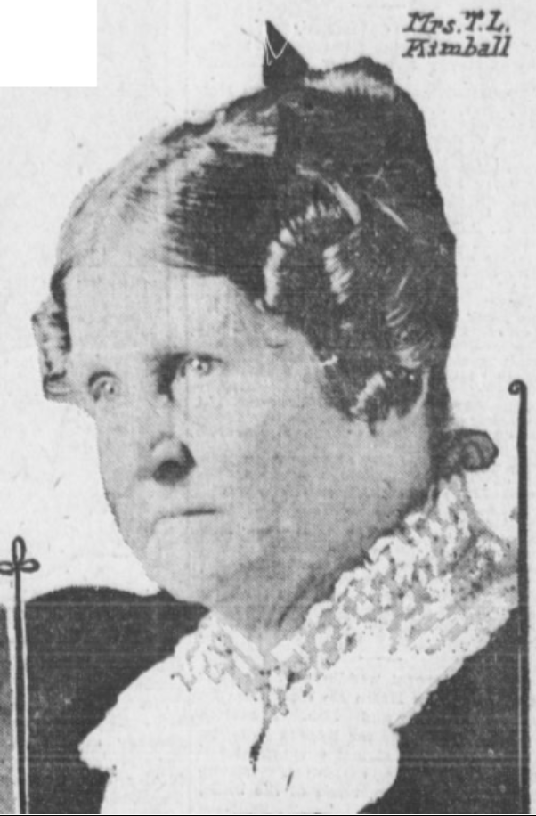 Mrs. Mary Porter Kimball (1831-1930), Omaha, Nebraska