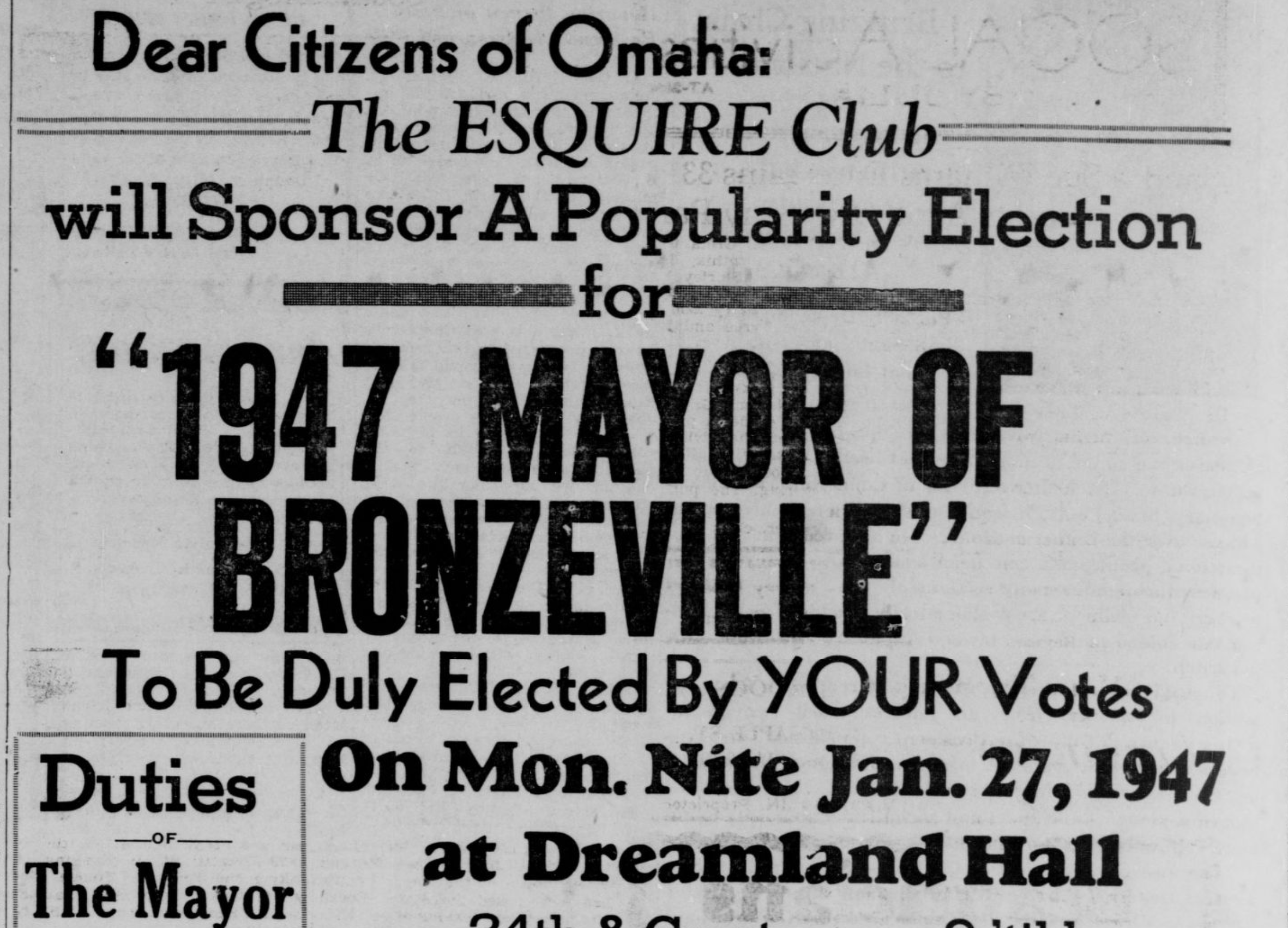 A History of Omaha’s “Black Mayor”