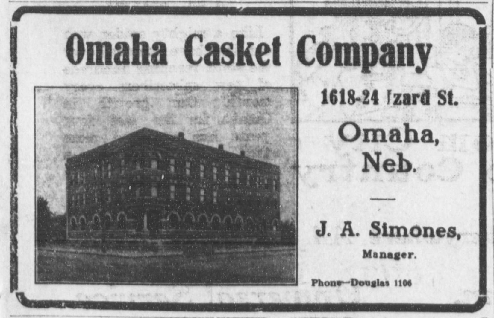 History of the Omaha Casket Company