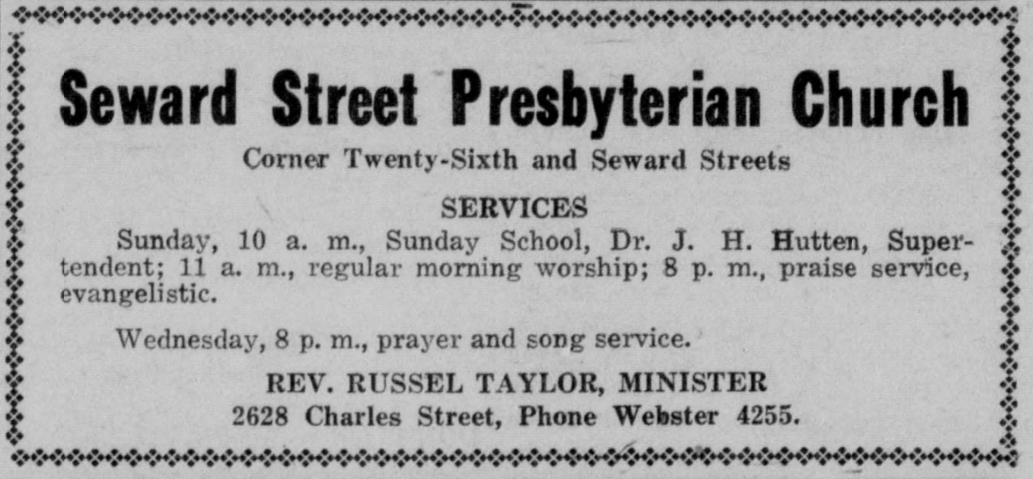 A Biography of Rev. Russel Taylor