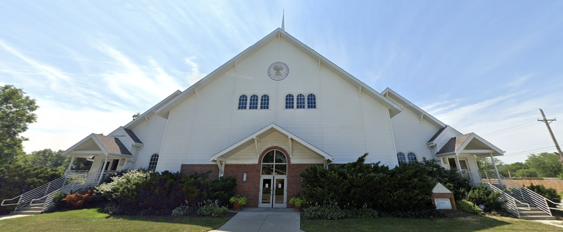 This is the Greater Saint Paul Church of God in Christ located at 2123 Miami Street, this church was built in 1915 by the Church of the Brethren (Dunkard Society). After moving in 1927, Grove Memorial Methodist Episcopal Church in 1927 and was renamed Clair Memorial. Clair moved into the former Brethren moved out in 1956, and Greater St. Paul COGIC moved in in 1962. It continues today.