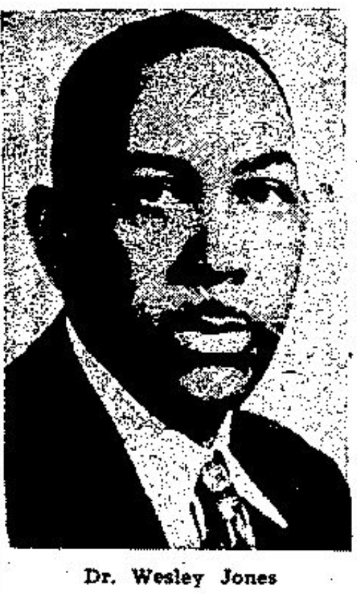A Biography of Dr. Wesley Jones