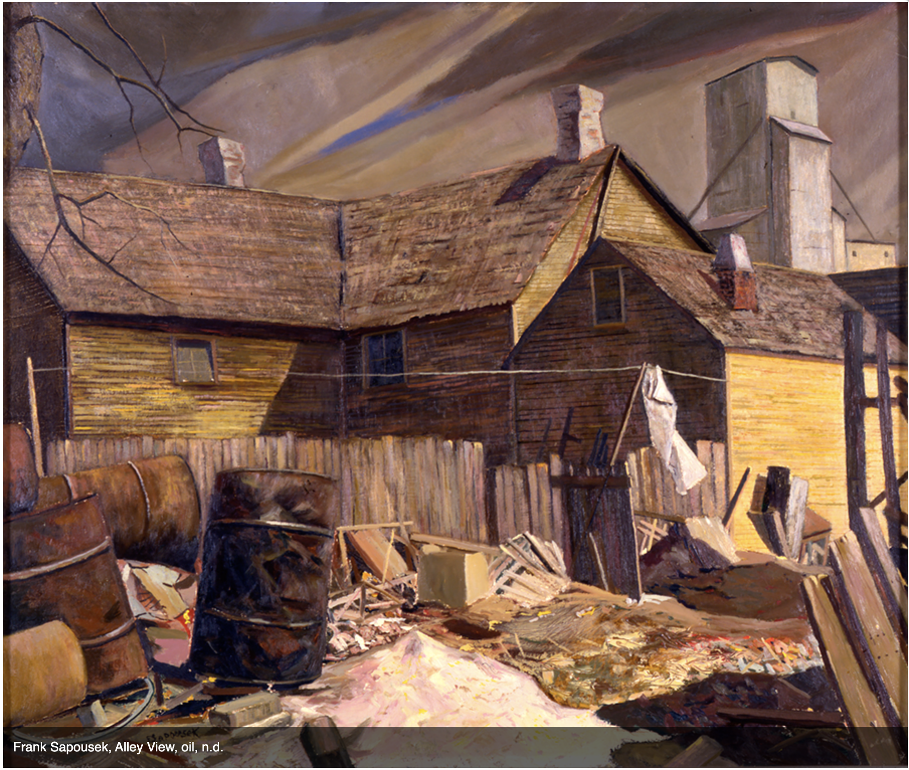 A Biography of Artist Frank Sapousek