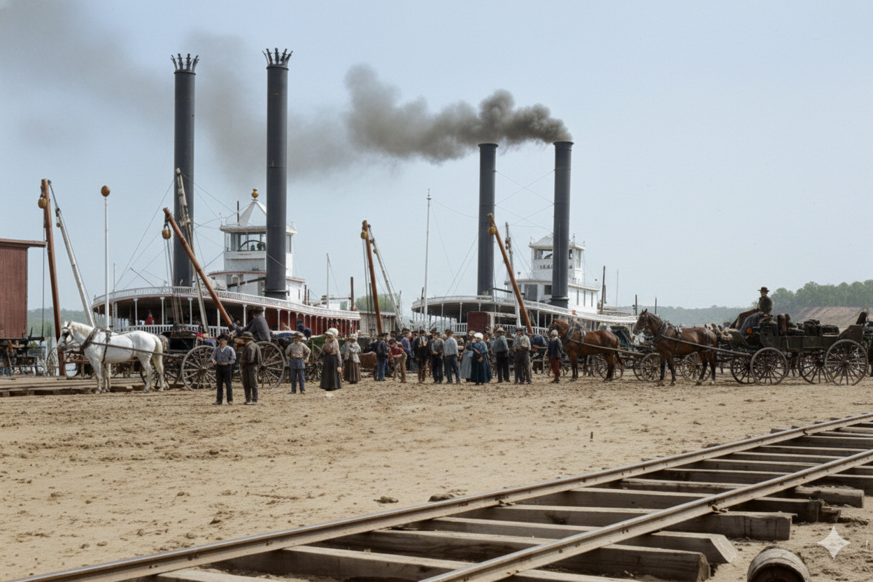 A History of the Missouri River Ferry in Omaha